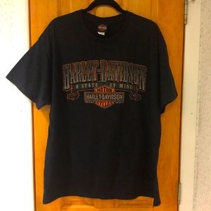 Men’s Harley Davidson black tshirt XL